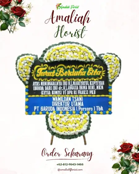 Papan Bunga Duka Venue Wedding Gunung Putri